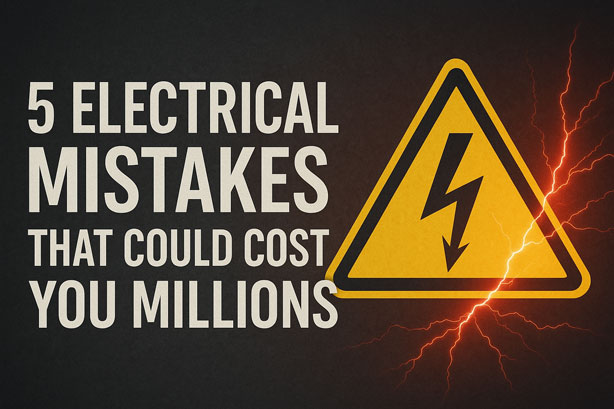 5 Electrical Mistakes That Could Cost You Millions